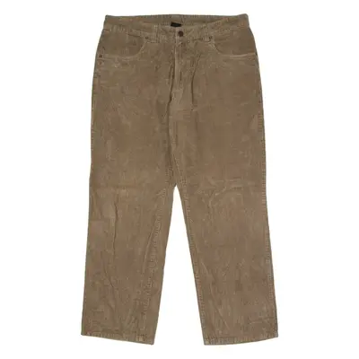 PATAGONIA Mens Corduroy Trousers Brown Regular Straight W35 L30
