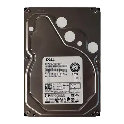 0HHX14 Dell 2TB 12Gb/s SAS 7200 3.5-inch 128MB Hard Drive