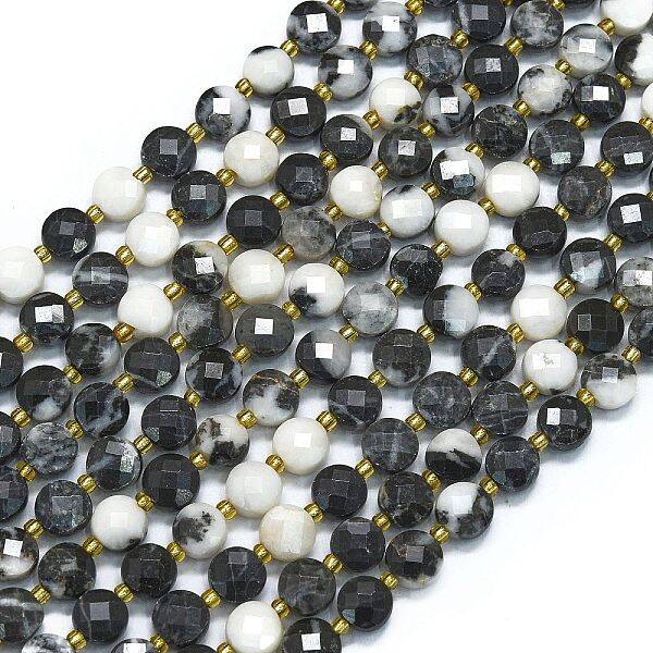 Natural Zebra Jasper Beads Strands