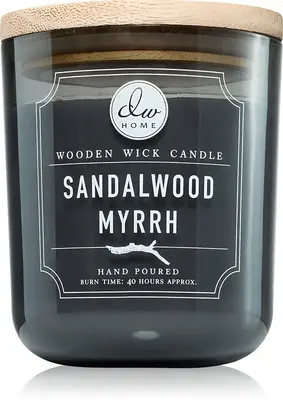 DW Home Signature Sandalwood Myrrh scented candle 326 g