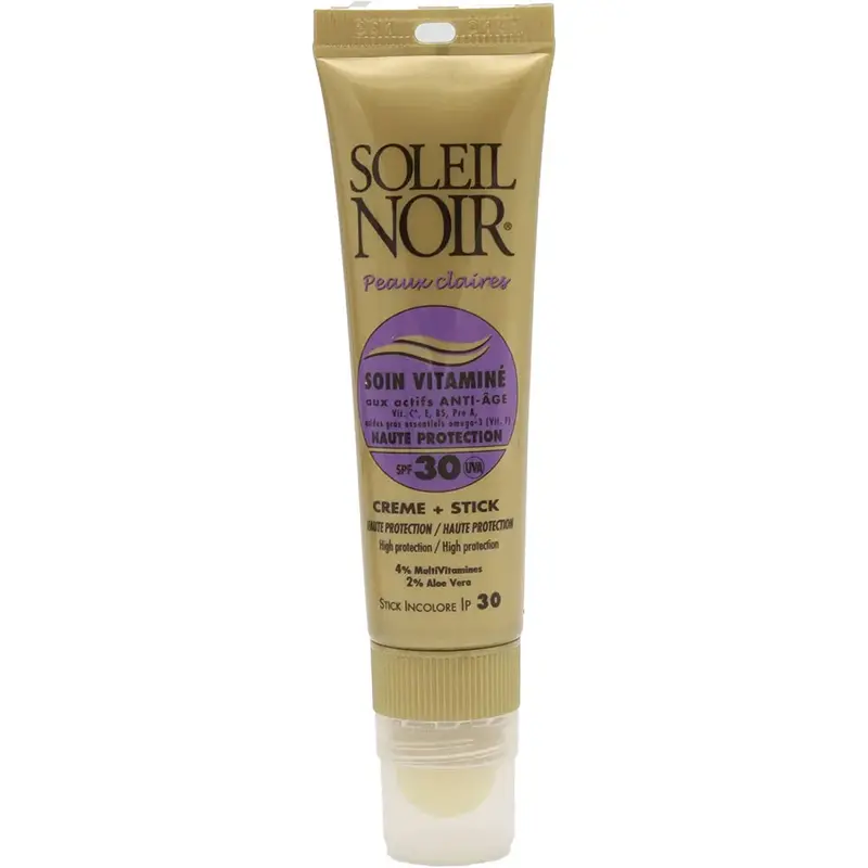 Soleil Noir N°42 Vitamin Treatment Cream + High Protection Stick Spf30 20 ml