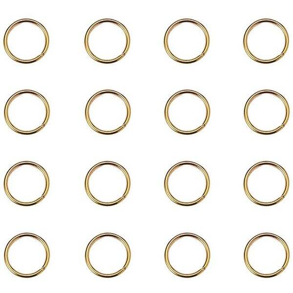 about 260 Pcs Brass Jump Rings Close but Unsoldered