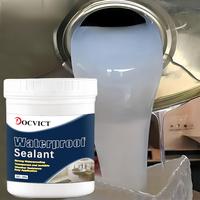 Waterproof Sealant, Multipurpose Clear Coating, Suitable for RV, Kitchen, Bathroom, Drain, Bathtub, Sink, Roof & Floor, Hydro...
