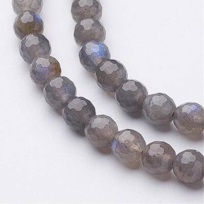 Natural Labradorite Bead Strands