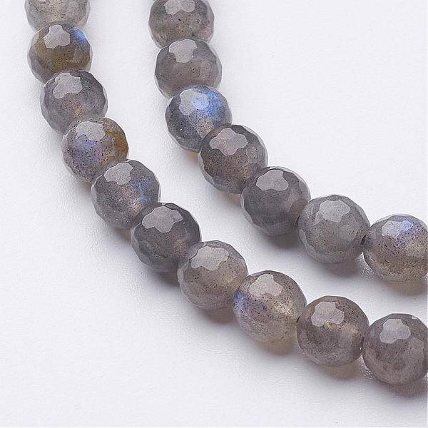 Natural Labradorite Bead Strands