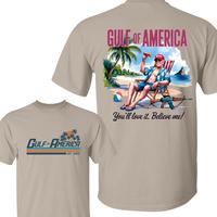 Gulf Of America T Shirt - Gulf Of America Funny 4th Of July Shirt – 4th Of July Trump Tee, You’ll Love It – Gulf Of Ame...