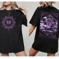 Sleep Token Even In Arcadia Album Flamingo 2 Sides T-shirt, Even In Arcadia Flamingo Emblem T-shirt,Gift for Men for Woman Ca...