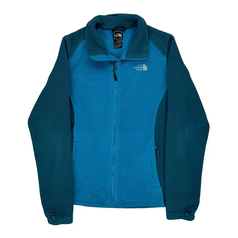 The North Face Fleece - Large Blue Polyester