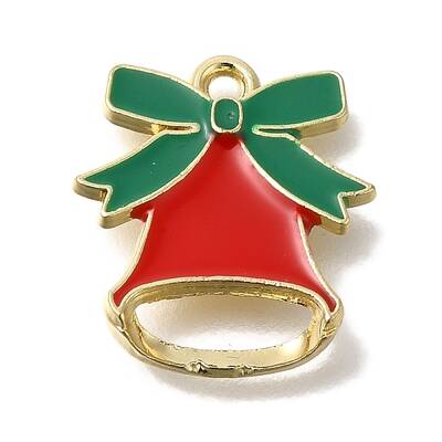 Christmas Theme Alloy Enamel Pendants