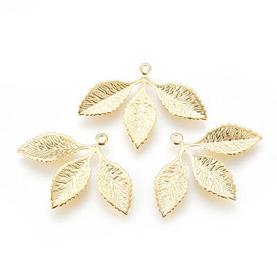 Rack Plating Brass Pendants