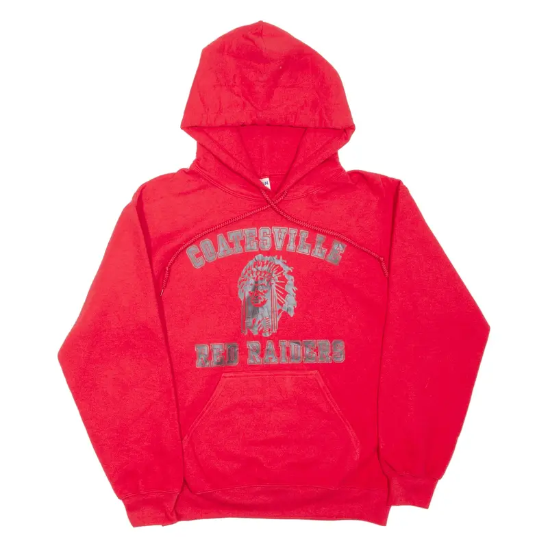 GILDAN Coatesville Red Raiders Hoodie Red Pullover Mens S