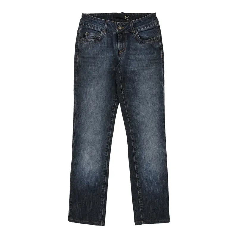 Just Cavalli Embroidered Jeans - 27W UK 8 Blue Cotton | Size: UK 8