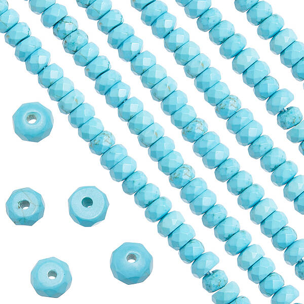 1 Strand  Natural Howlite Beads Strands