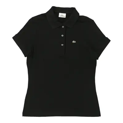 Lacoste Polo Shirt - Large Black Cotton | Size: large