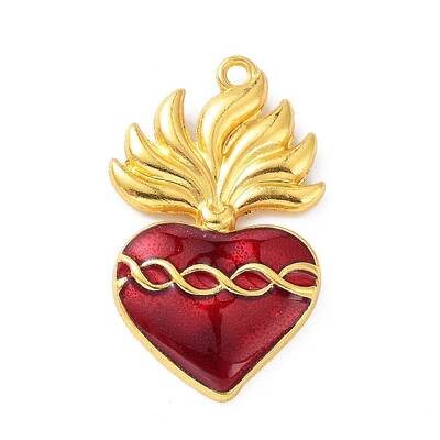 Alloy Enamel Pendants