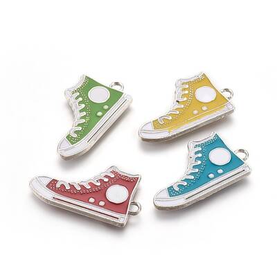 Alloy Enamel Pendants
