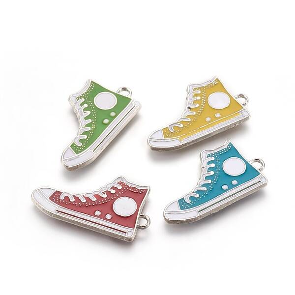 Alloy Enamel Pendants