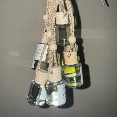 Car diffusers- gingerbread, sugar cookie, enchanted rouge twisted peppermint, bubble gum, caramel pistachio, sugared pink and...