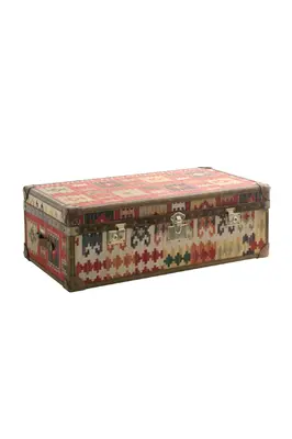 Vintage Kilim Trunk Coffee Table | Andrew Martin Kilim