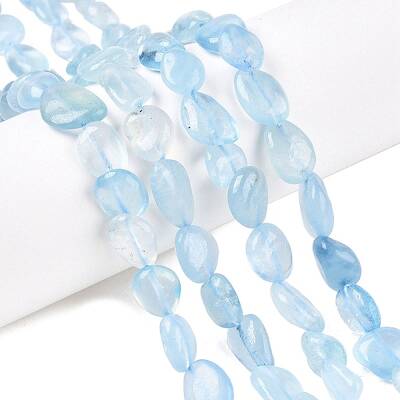 Natural Aquamarine Beads Strands