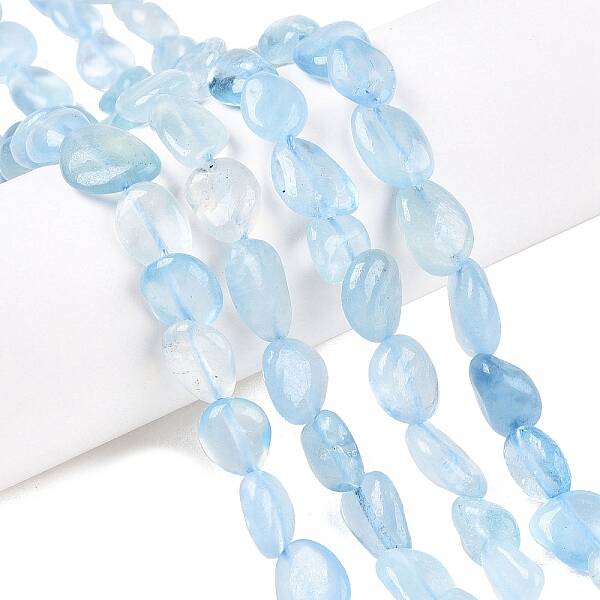 Natural Aquamarine Beads Strands