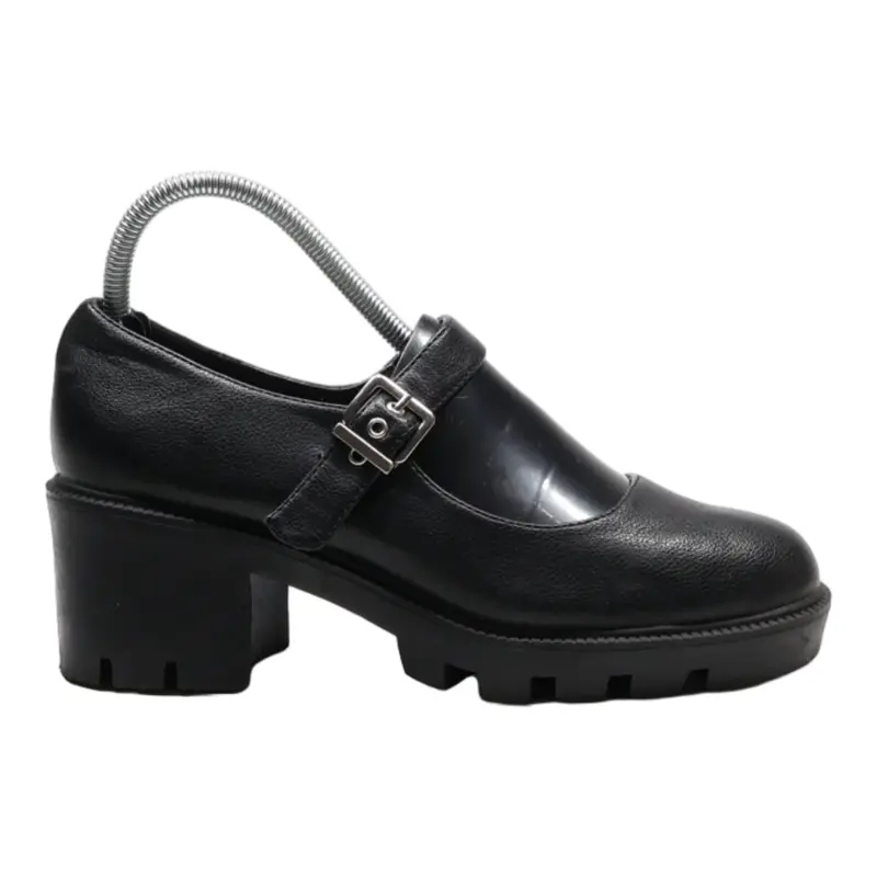 DOLCE VITA Mary Jane Heels Black Synthetic Womens UK 6