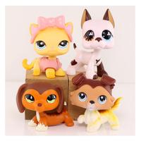 Pet Shop Miniature Cat and Dog Figure Toy compitable with LPS Collectable