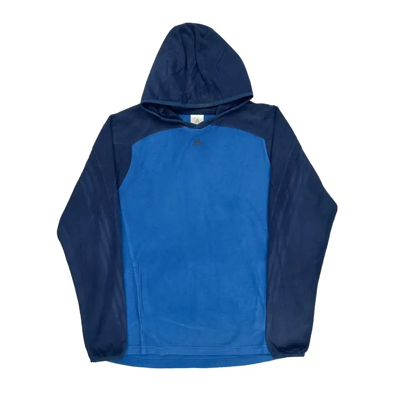Adidas Fleece - XL Blue Polyester