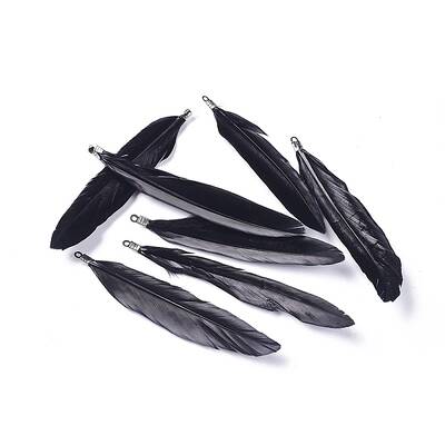Goose Feather Pendants
