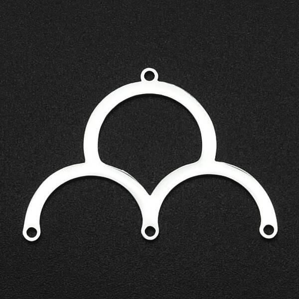 Tarnish Resistant 201 Stainless Steel Arch Chandelier Components Links