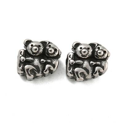 Animal 304 Stainless Steel Beads
