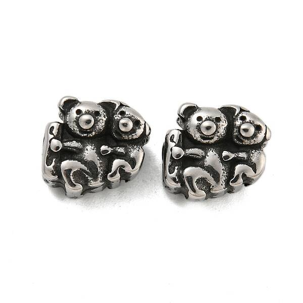 Animal 304 Stainless Steel Beads