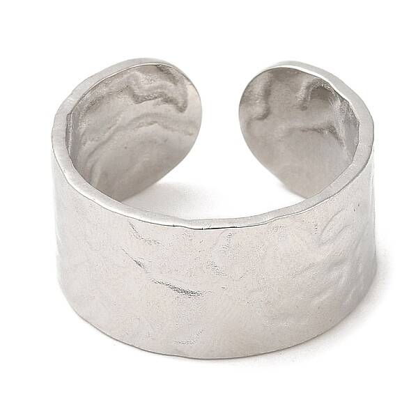 Non-Tarnish 304 Stainless Steel Open Cuff Rings