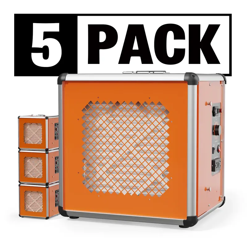 HEPA 600 UVIG Negative Air Scrubber Built-in Lonizer and UV-C Light, 5-stage Filtration System | Alorair