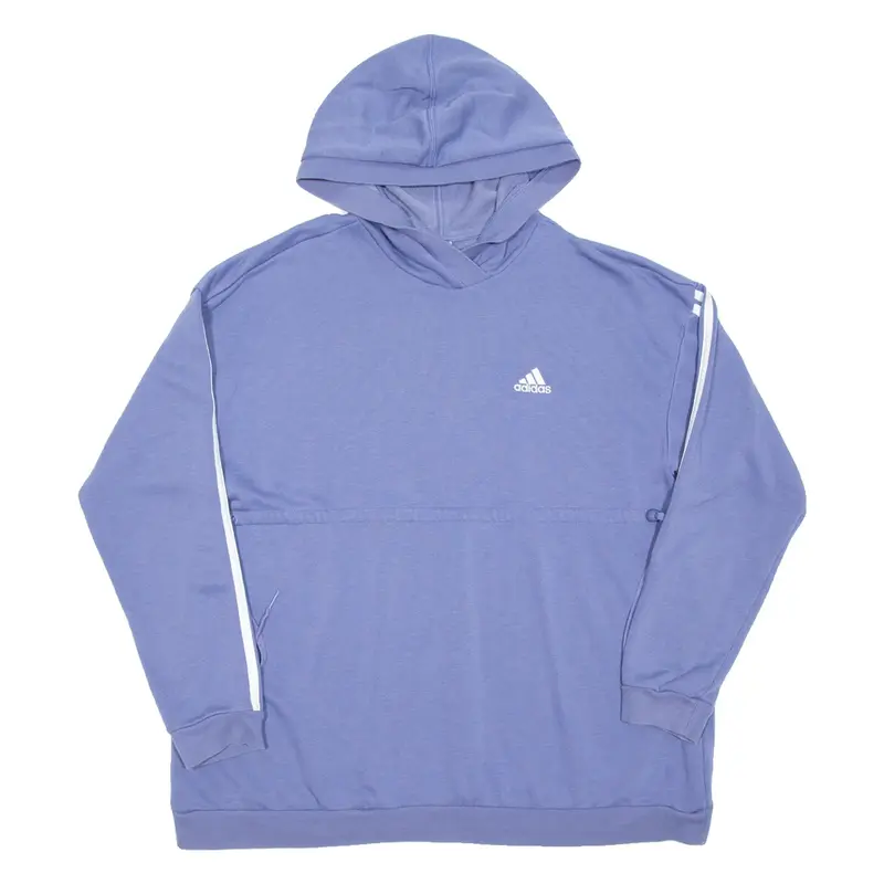 ADIDAS Womens Purple Hoodie M