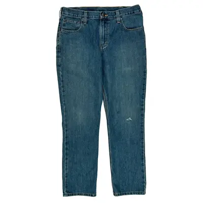Carhartt Jeans - 33W 30L Blue Cotton Blend