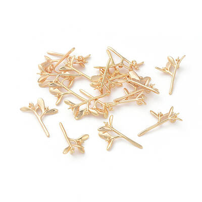 Brass Peg Bails Pendants