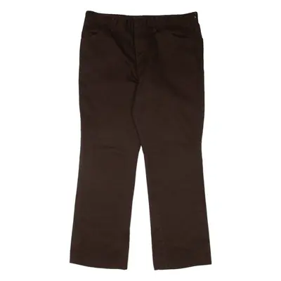 DICKIES Workwear Mens Trousers Brown Regular Straight W36 L29