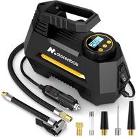 150PSI Tire Inflator Portable Air Compressor, 120W Car Tire Inflator, Car Tire Air Pump 12V DC Auto Pump with Digital LCD Scr...