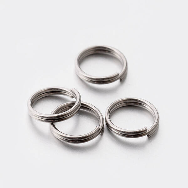 Tarnish Resistant 304 Stainless Steel Split Rings