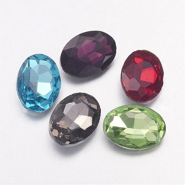 Glass Pointed Back Rhinestone