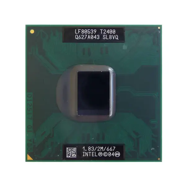 409970-001 HP 1.83GHz 667MHz FSB 2MB L2 Cache Socket PGA478 Intel Core Duo T2400 Dual-Core Processor