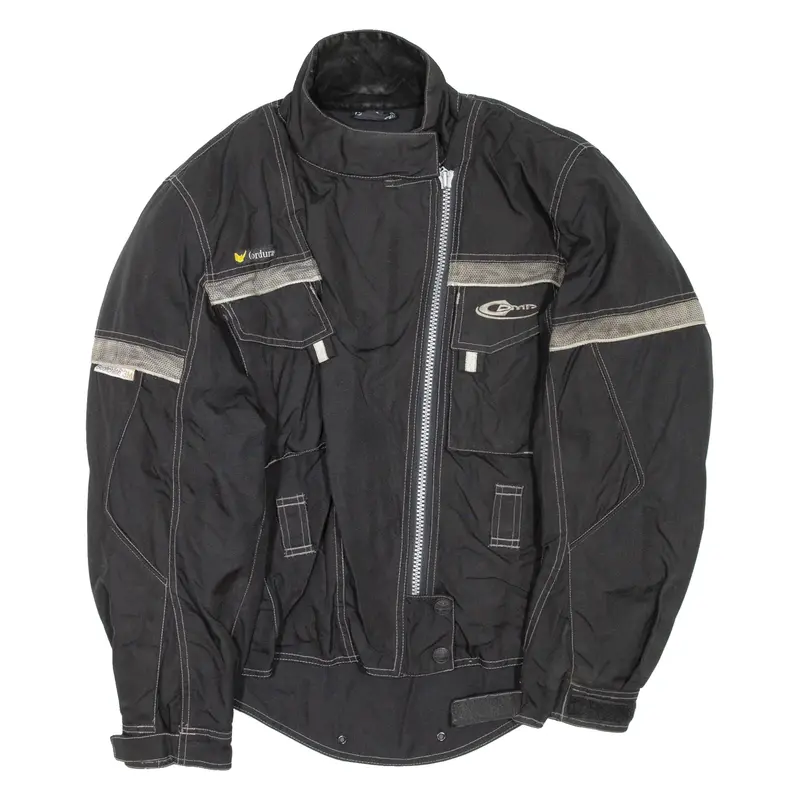 COMP Mens Motorcycle Jacket Black L