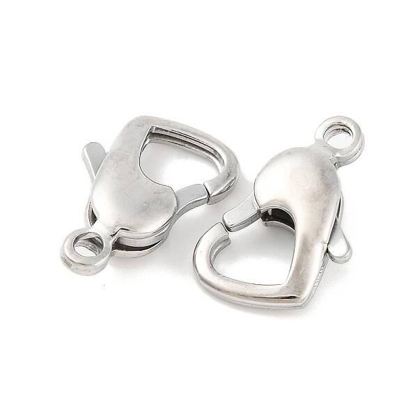 Tarnish Resistant 304 Stainless Steel Lobster Claw Clasps