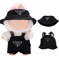 Clothes for Labubu(NO Doll) , Hat & Overalls Set for Labubu Clothes Doll Accessories Suit, Doll Outfit Stylish Doll Clothes f...