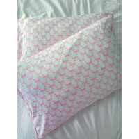 Pink Bow Pillowcase Set