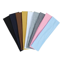 9 Pcs Non-Slip Headbands for Women – Soft Elastic Cotton Hair Bands, Stretchy Sweat Bands for Sports, Makeup, Gym, Running,...