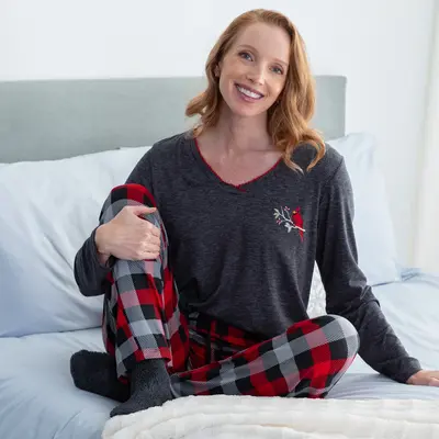 Cardinal Pajama Set - M