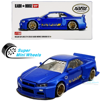 Mini GT x Kaido House 1:64 Nissan GT-R (R34) Kaido Works (V2 Aero) SHINJUKU V2