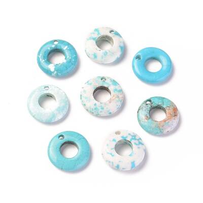 Natural Howlite Charms